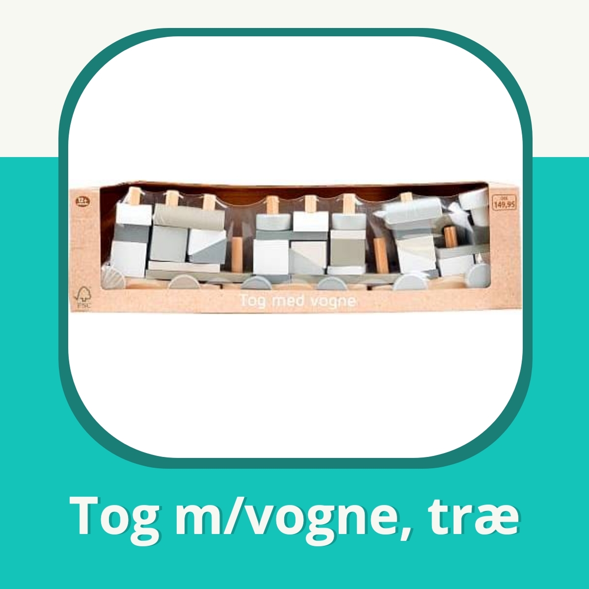 Anmeldelse af Tog m/vogne, træ
