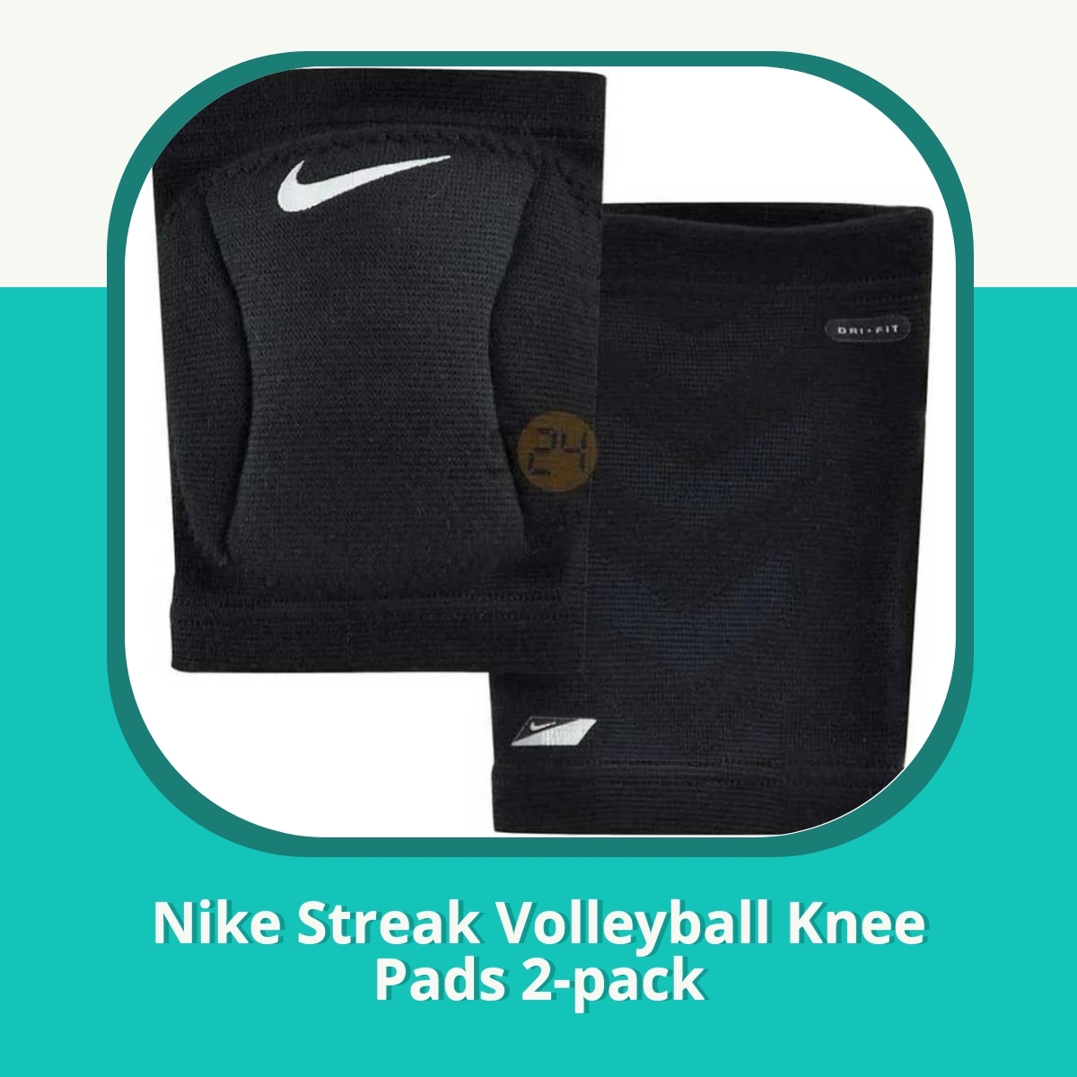 Anmeldelse af Nike Streak Volleyball Knee Pads 2-pack