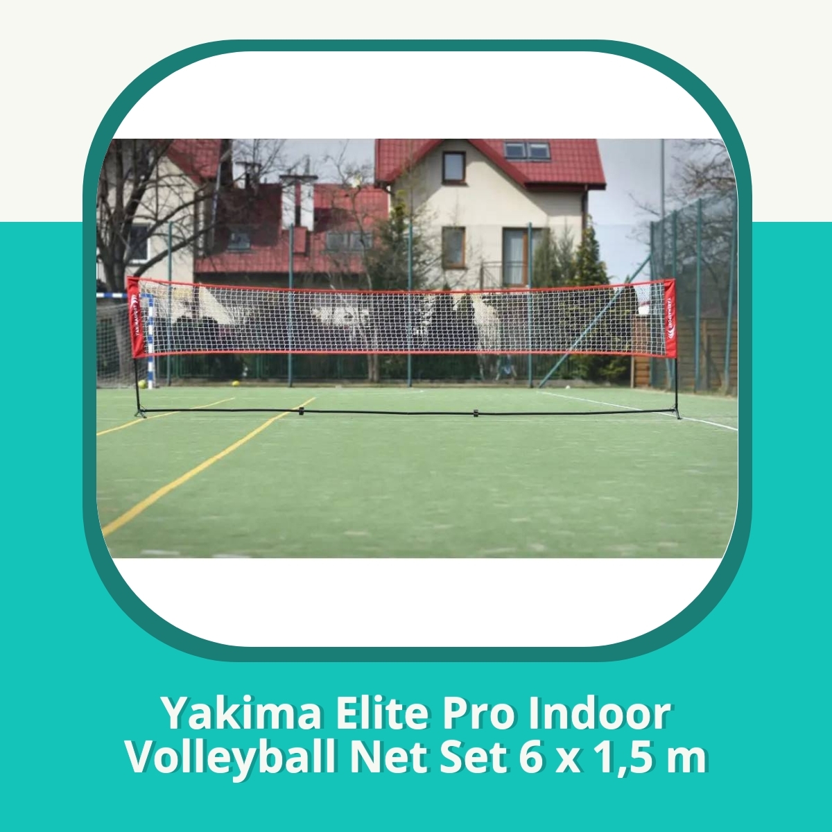 Anmeldelse af Yakima Elite Pro Indoor Volleyball Net Set 6 x 1,5 m