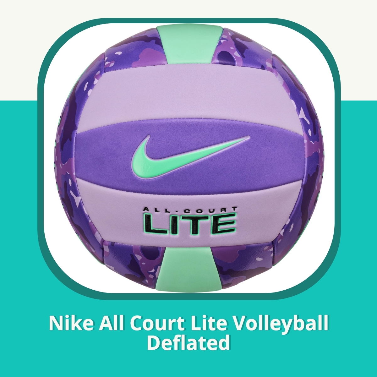 Anmeldelse af Nike All Court Lite Volleyball Deflated