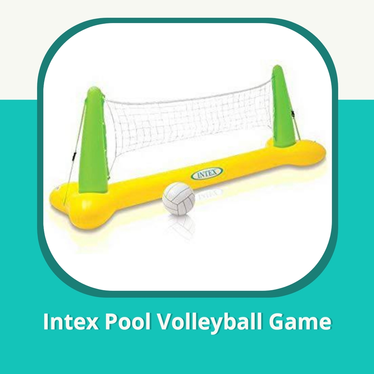 Anmeldelse af Intex Pool Volleyball Game