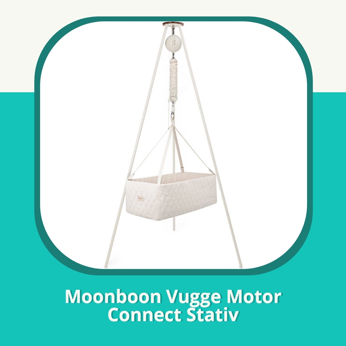 Anmeldelse Moonboon Vugge Motor Connect Stativ