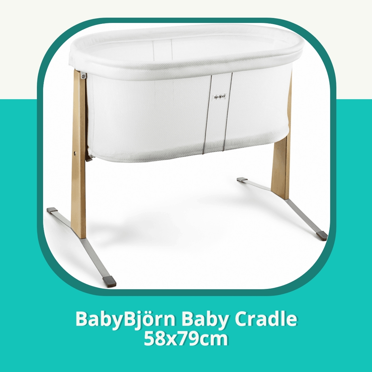 Anmeldelse af BabyBjörn Baby Cradle 58x79cm