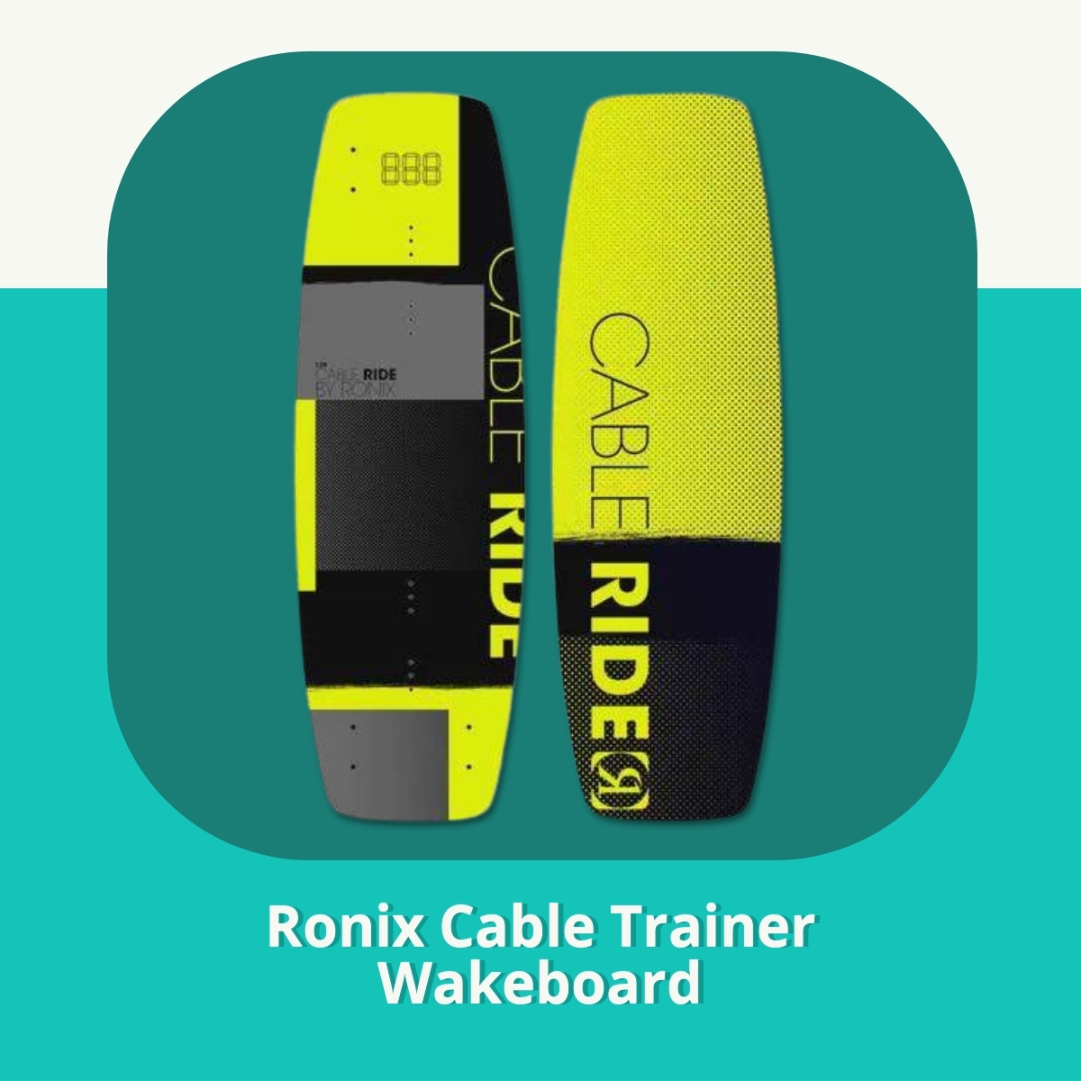 Anmeldelse af Ronix Cable Trainer Wakeboard