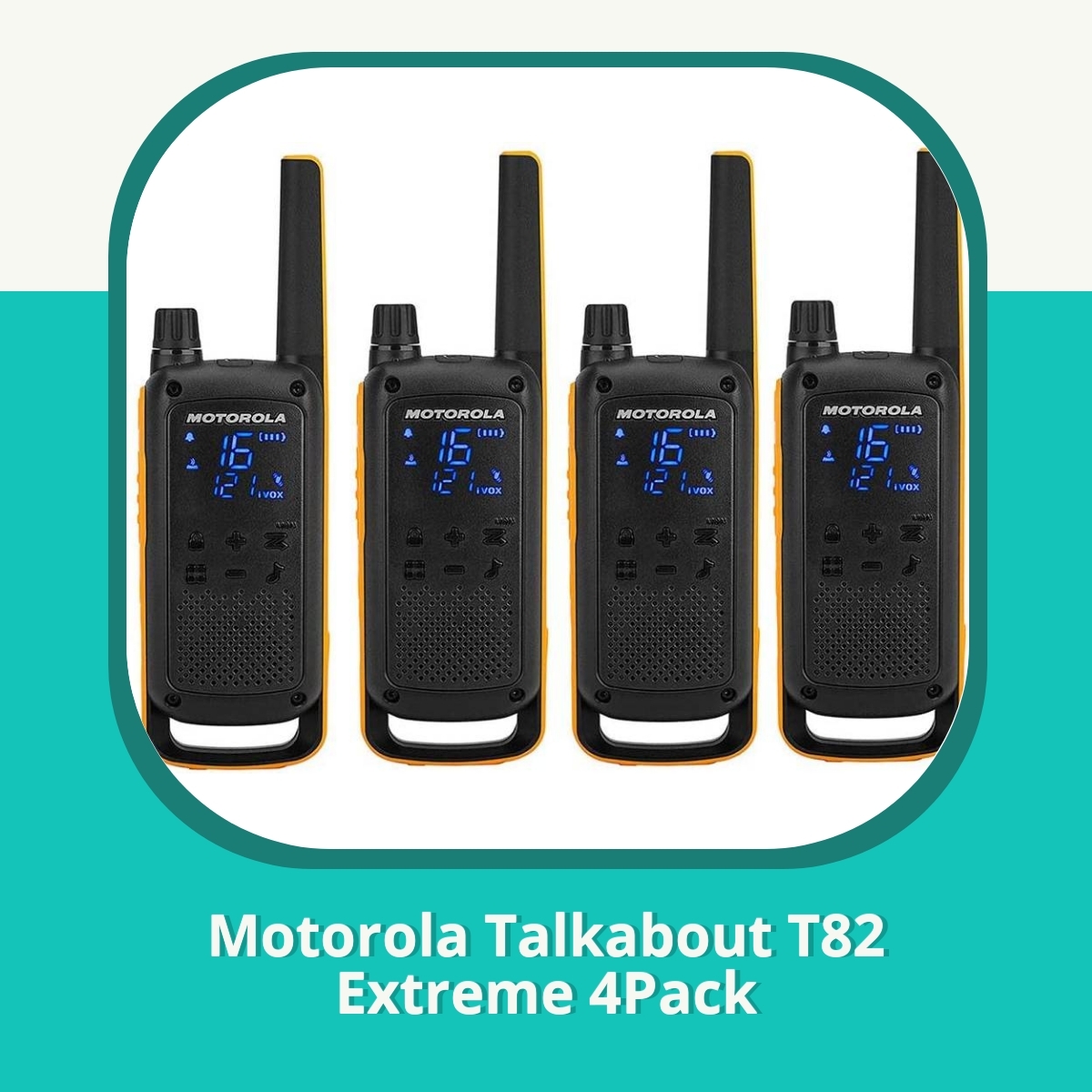 Anmeldelse af Motorola Talkabout T82 Extreme 4Pack