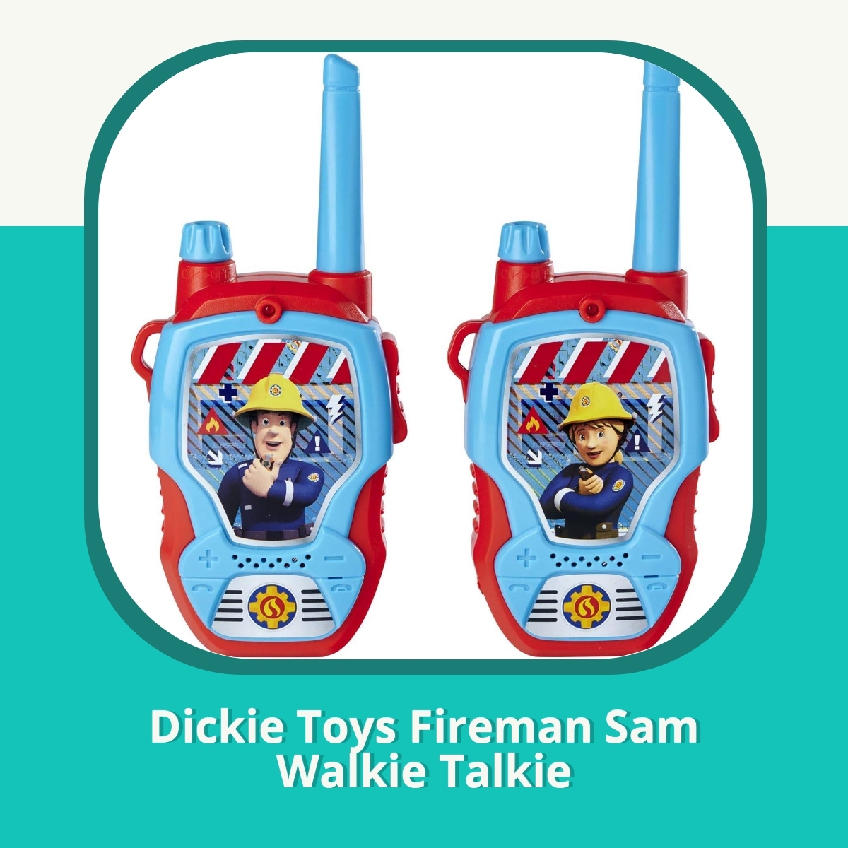 Recension af Dickie Toys Fireman Sam Walkie Talkie