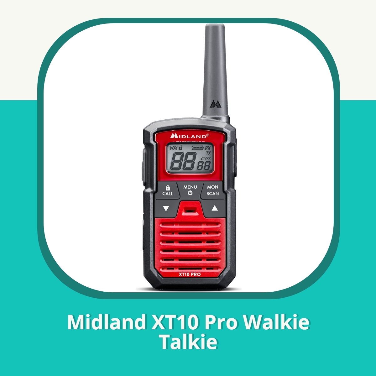 Anmeldelse Midland XT10 Pro Walkie Talkie