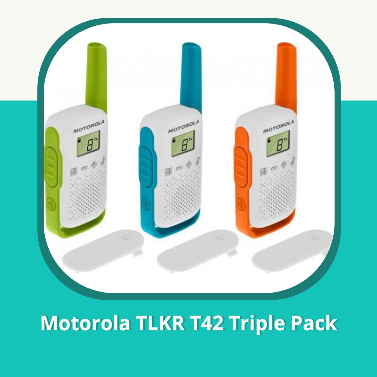 Anmeldelse af Motorola TLKR T42 Triple Pack