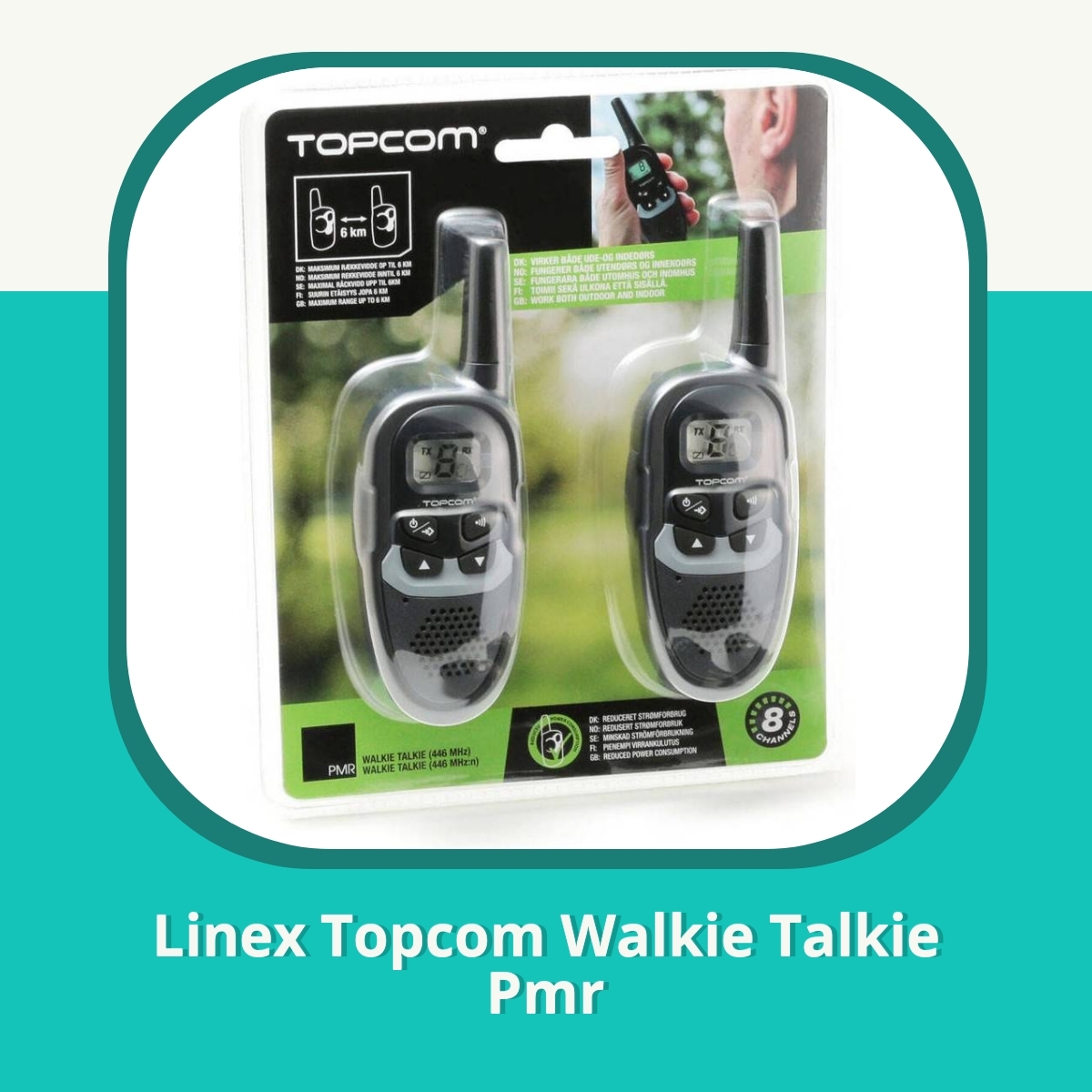 Anmeldelse af Linex Topcom Walkie Talkie Pmr