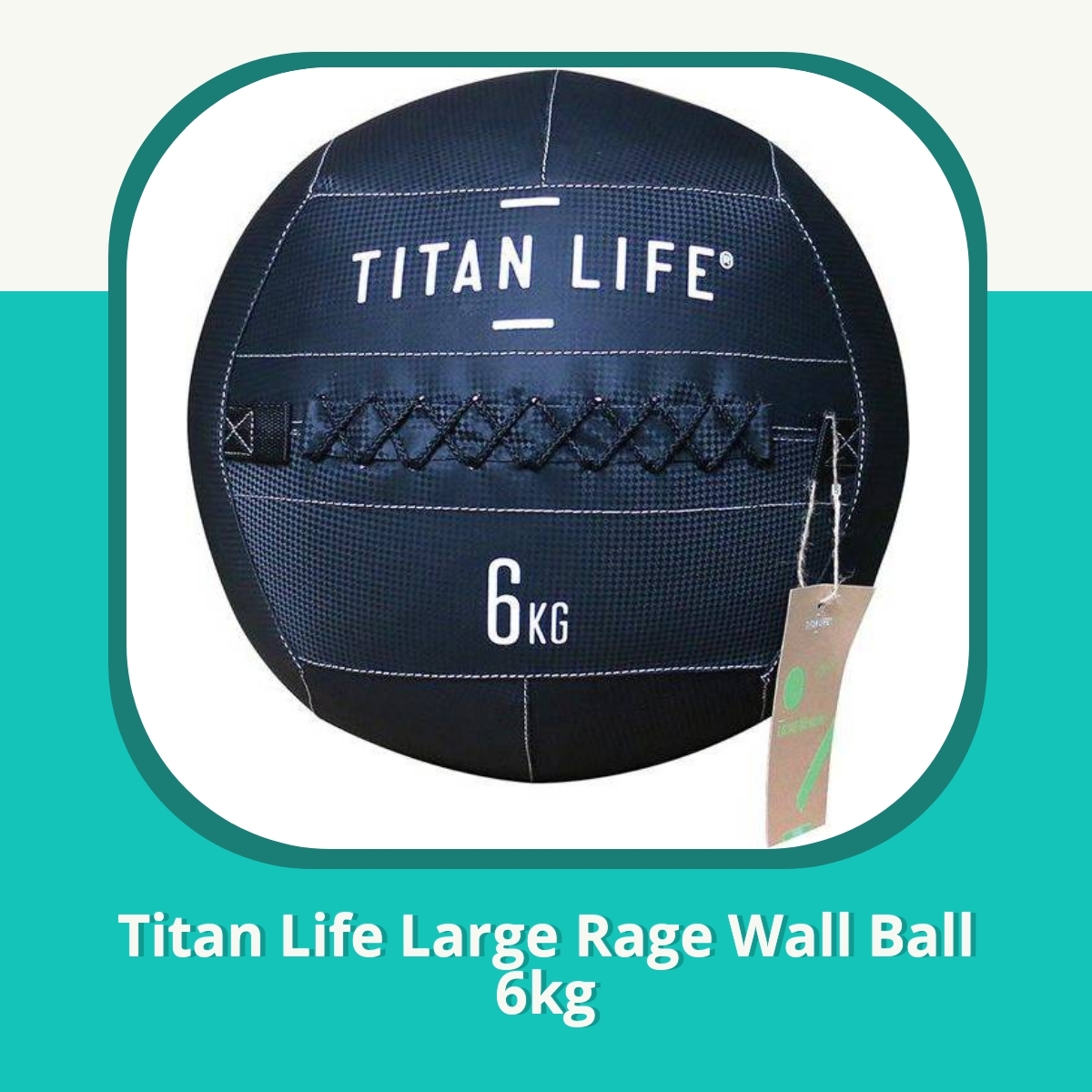 Anmeldelse af Titan Life Large Rage Wall Ball 6kg