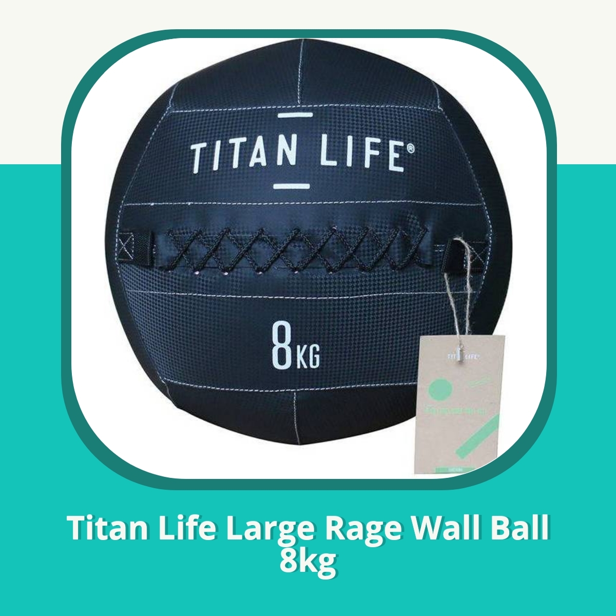 Anmeldelse af Titan Life Large Rage Wall Ball 8kg