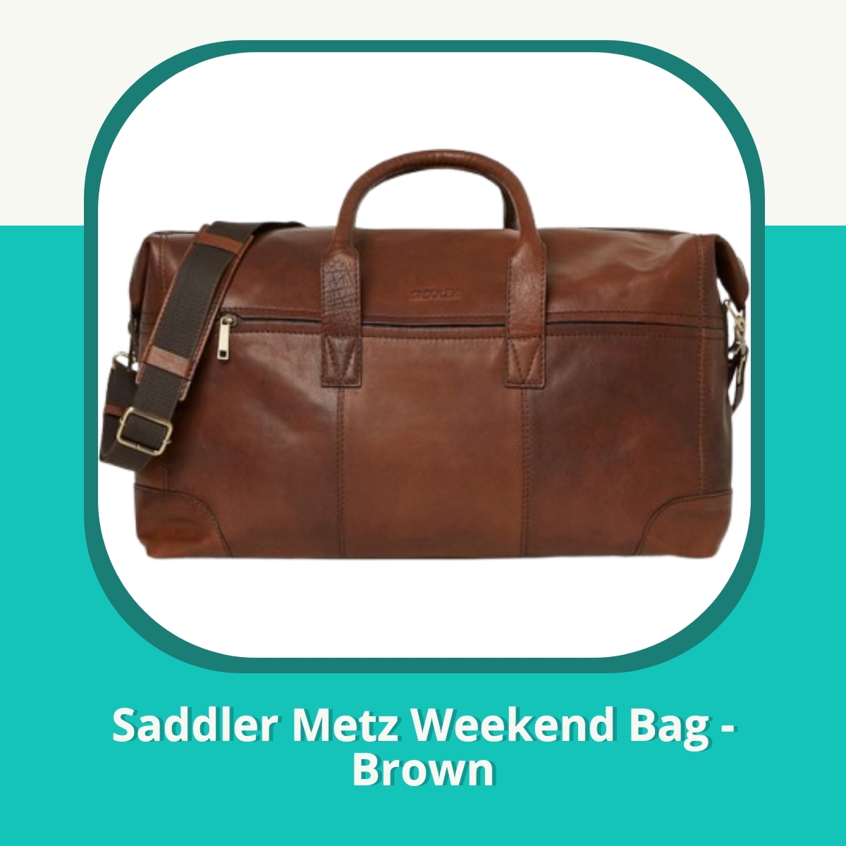 Recension af Saddler Metz Weekend Bag - Brown