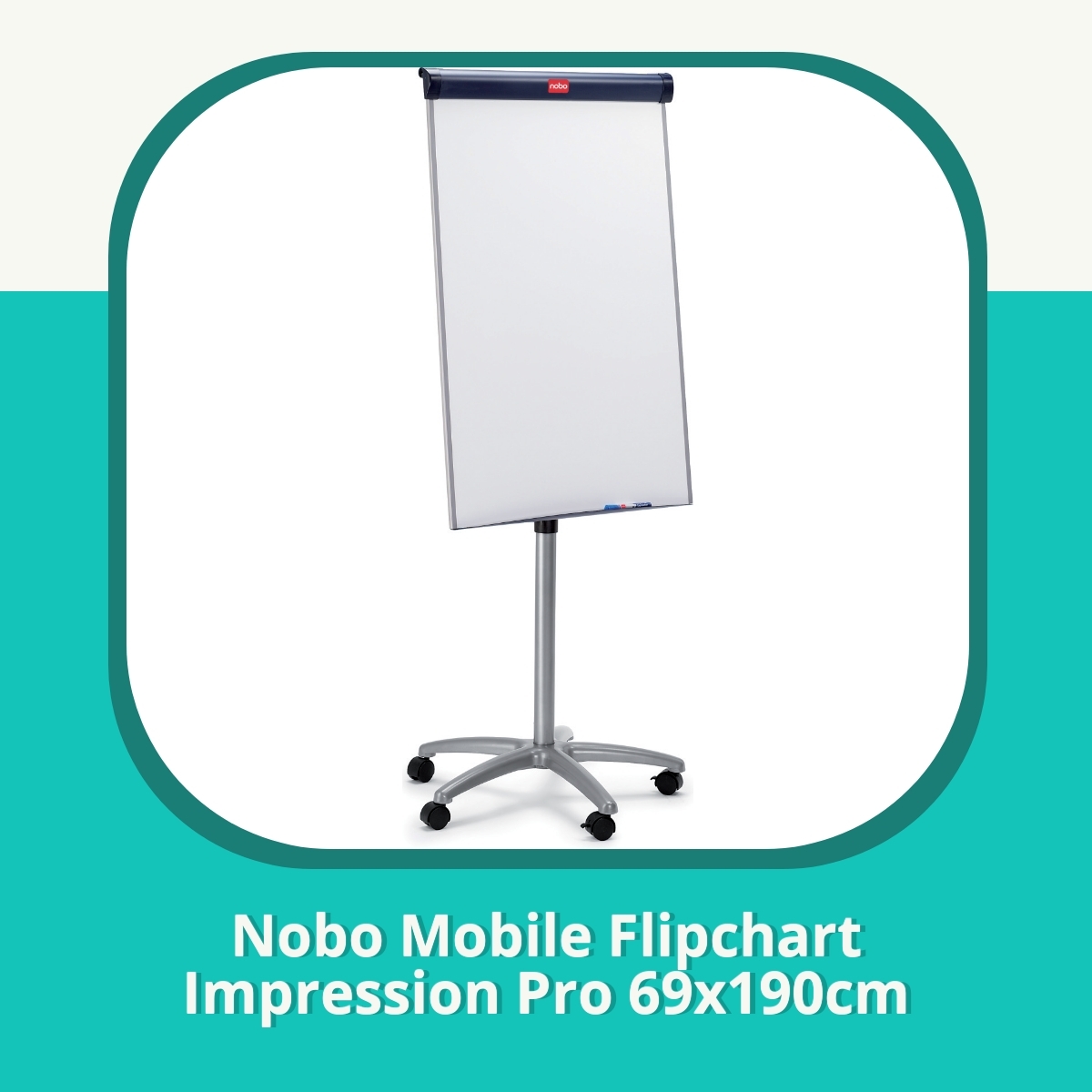 Recension af Nobo Mobile Flipchart Impression Pro 69x190cm