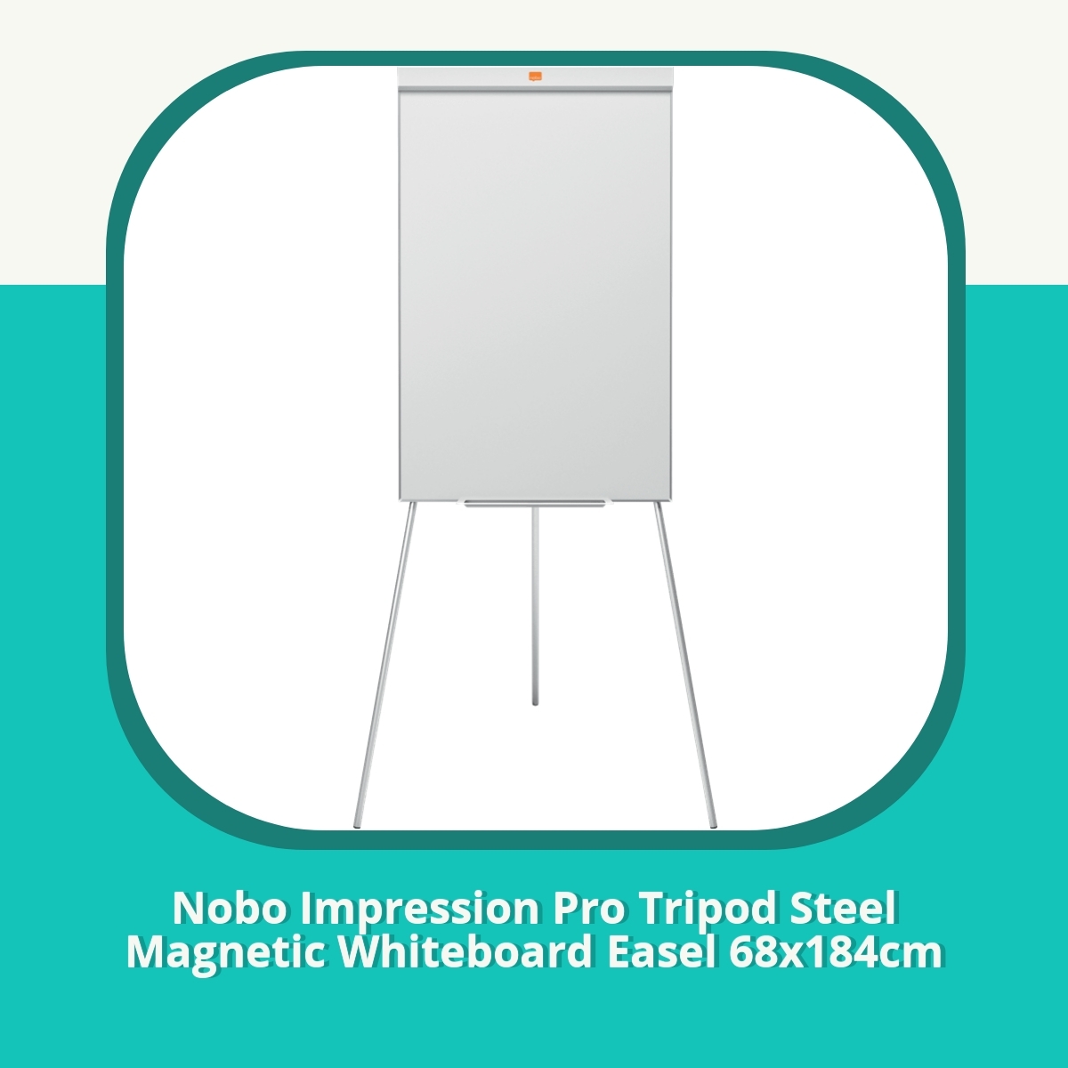 Recension af Nobo Impression Pro Tripod Steel Magnetic Whiteboard Easel 68x184cm
