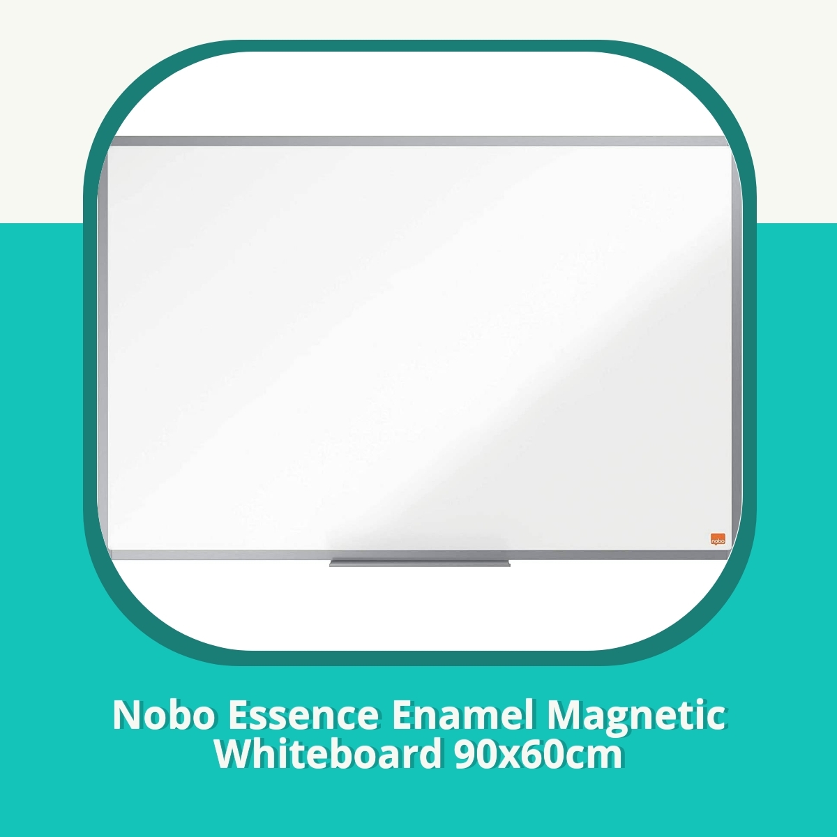 Anmeldelse af Nobo Essence Enamel Magnetic Whiteboard 90x60cm
