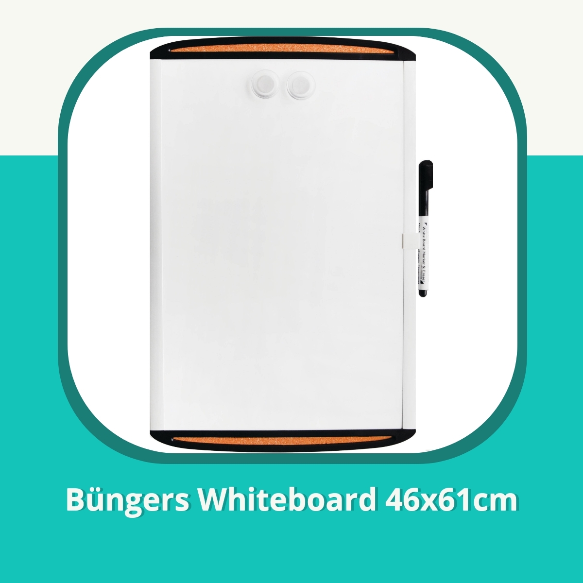 Anmeldelse af Büngers Whiteboard 46x61cm