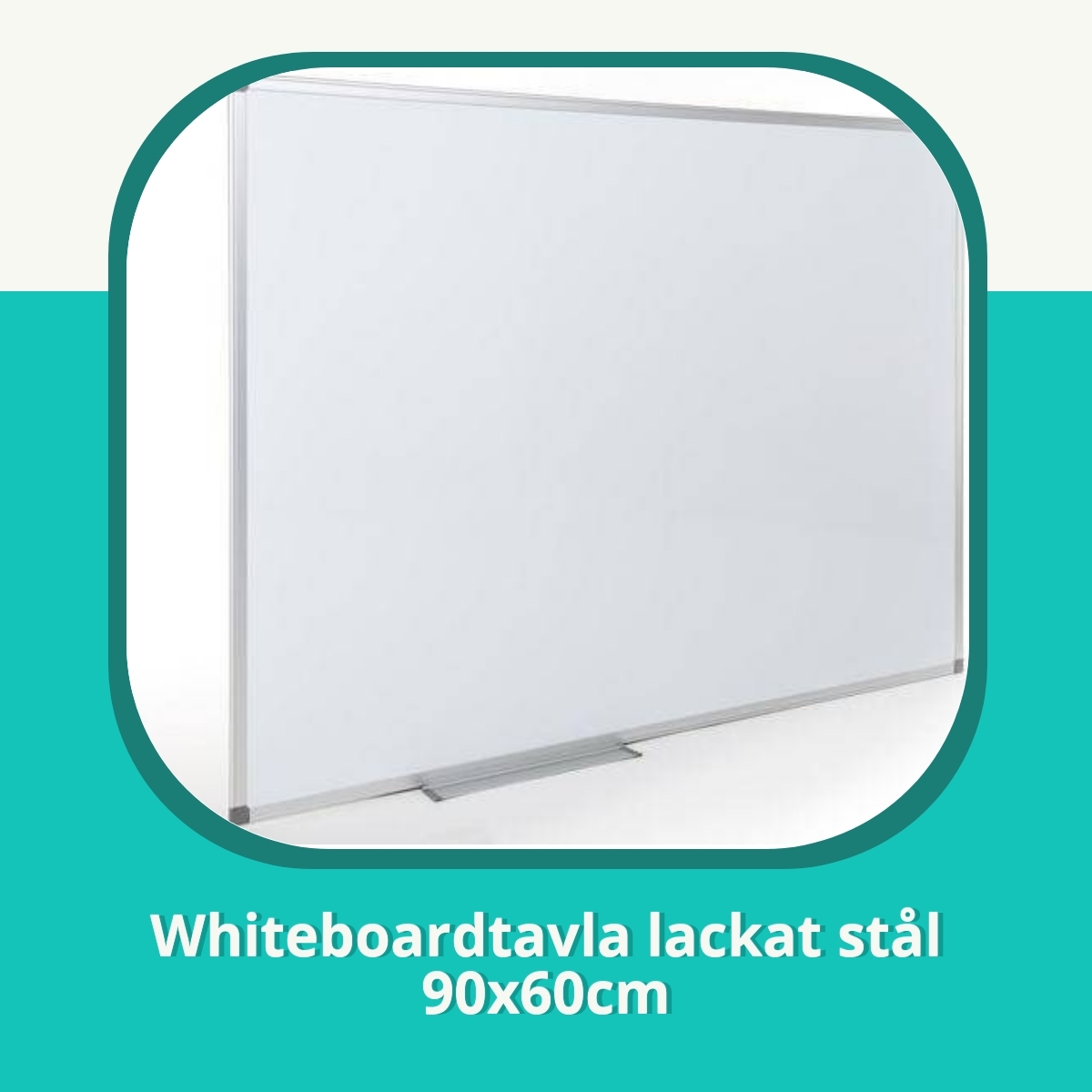 Recension af Whiteboardtavla lackat stål 90x60cm