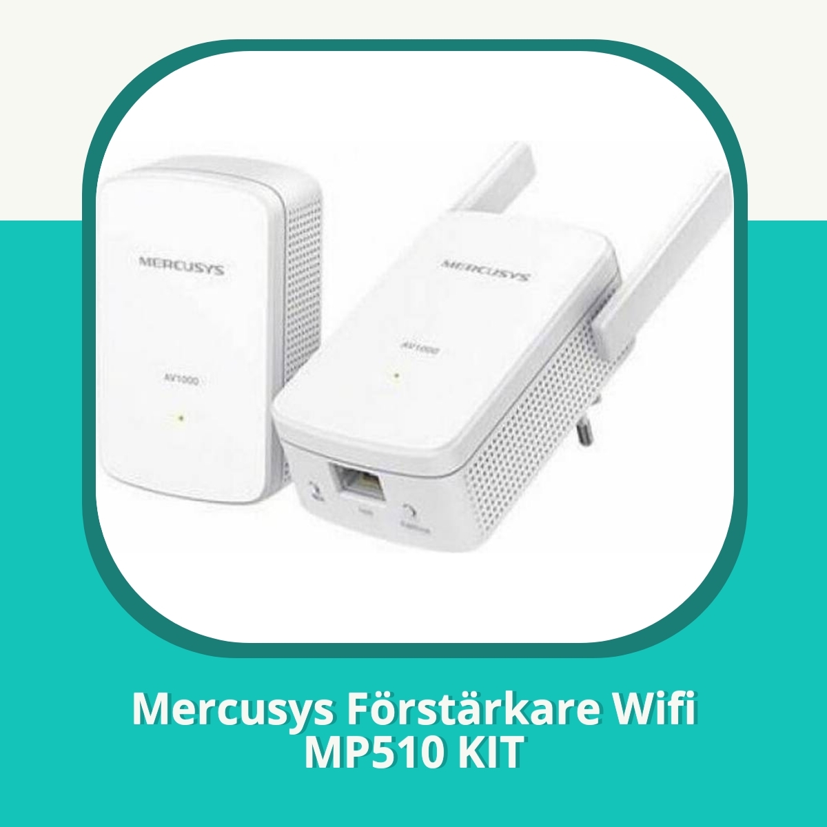 Recension af Mercusys Förstärkare Wifi MP510 KIT