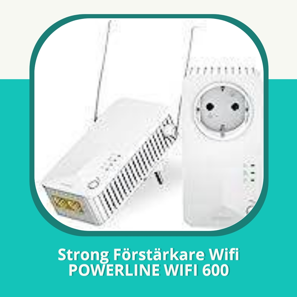 Recension af Strong Förstärkare Wifi POWERLINE WIFI 600