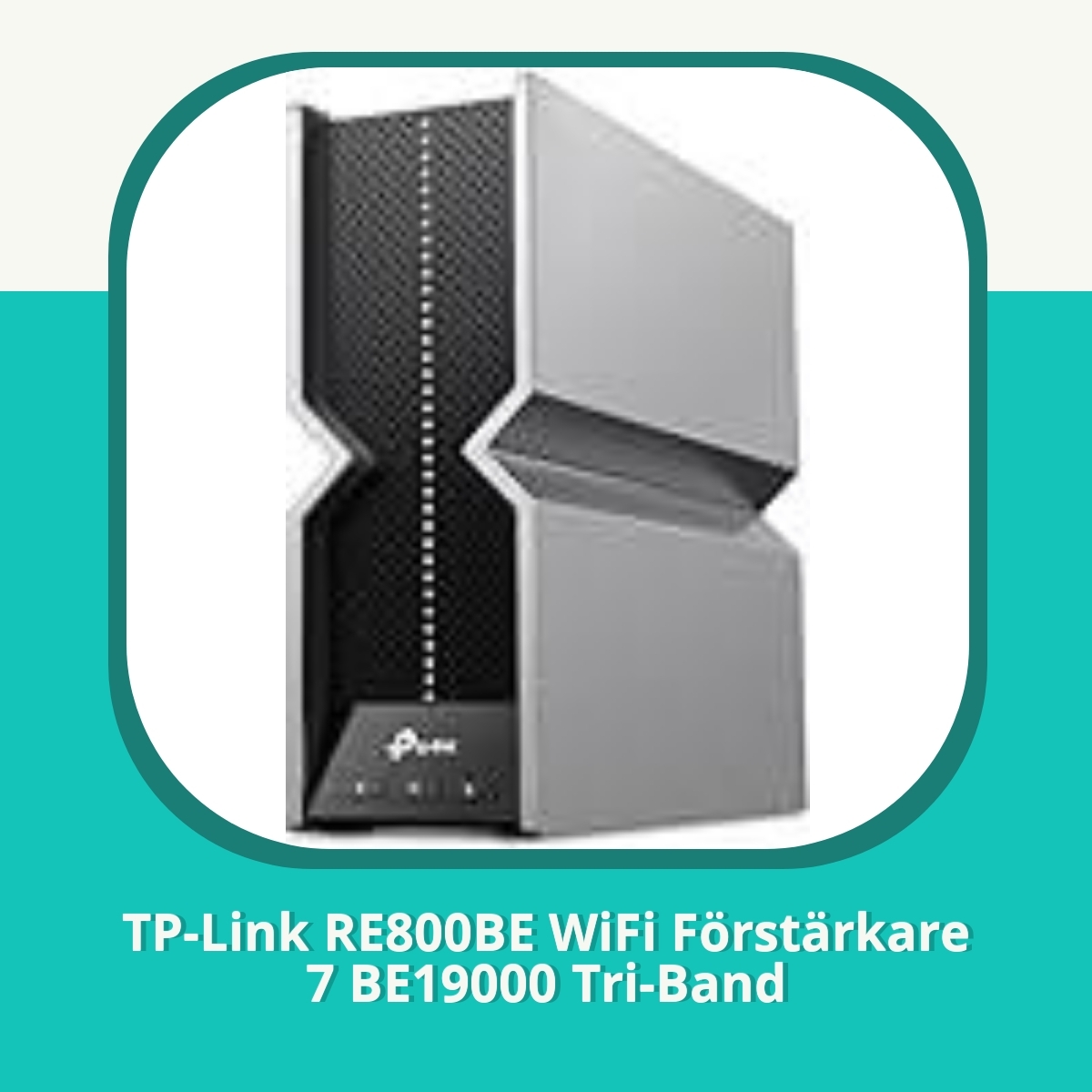 Recension af TP-Link RE800BE WiFi Förstärkare 7 BE19000 Tri-Band