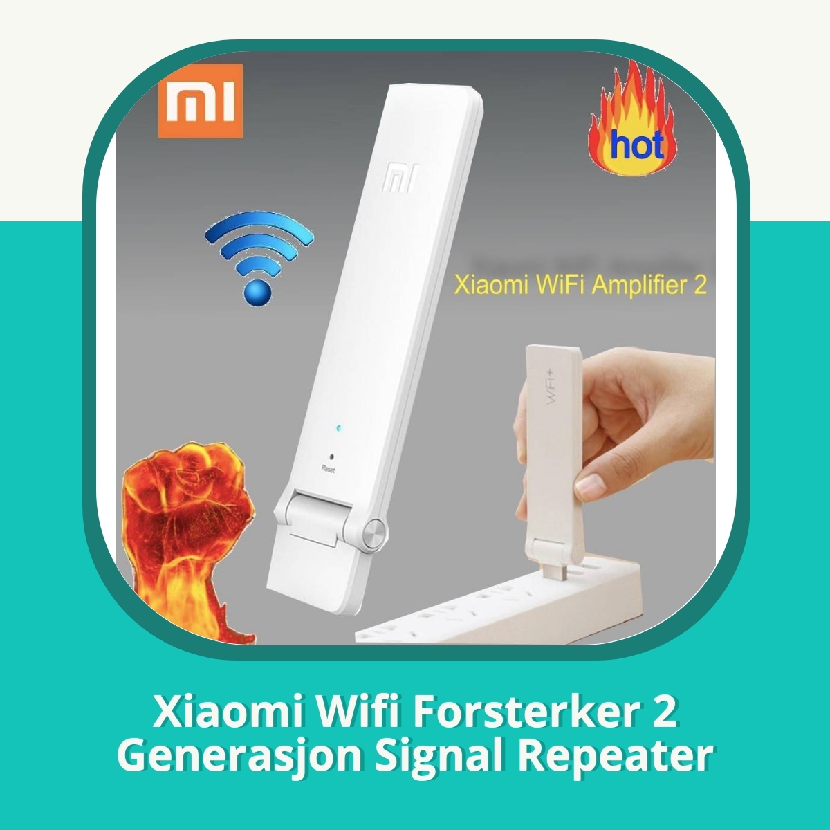 Anmeldelse af Xiaomi Wifi Forsterker 2 Generasjon Signal Repeater