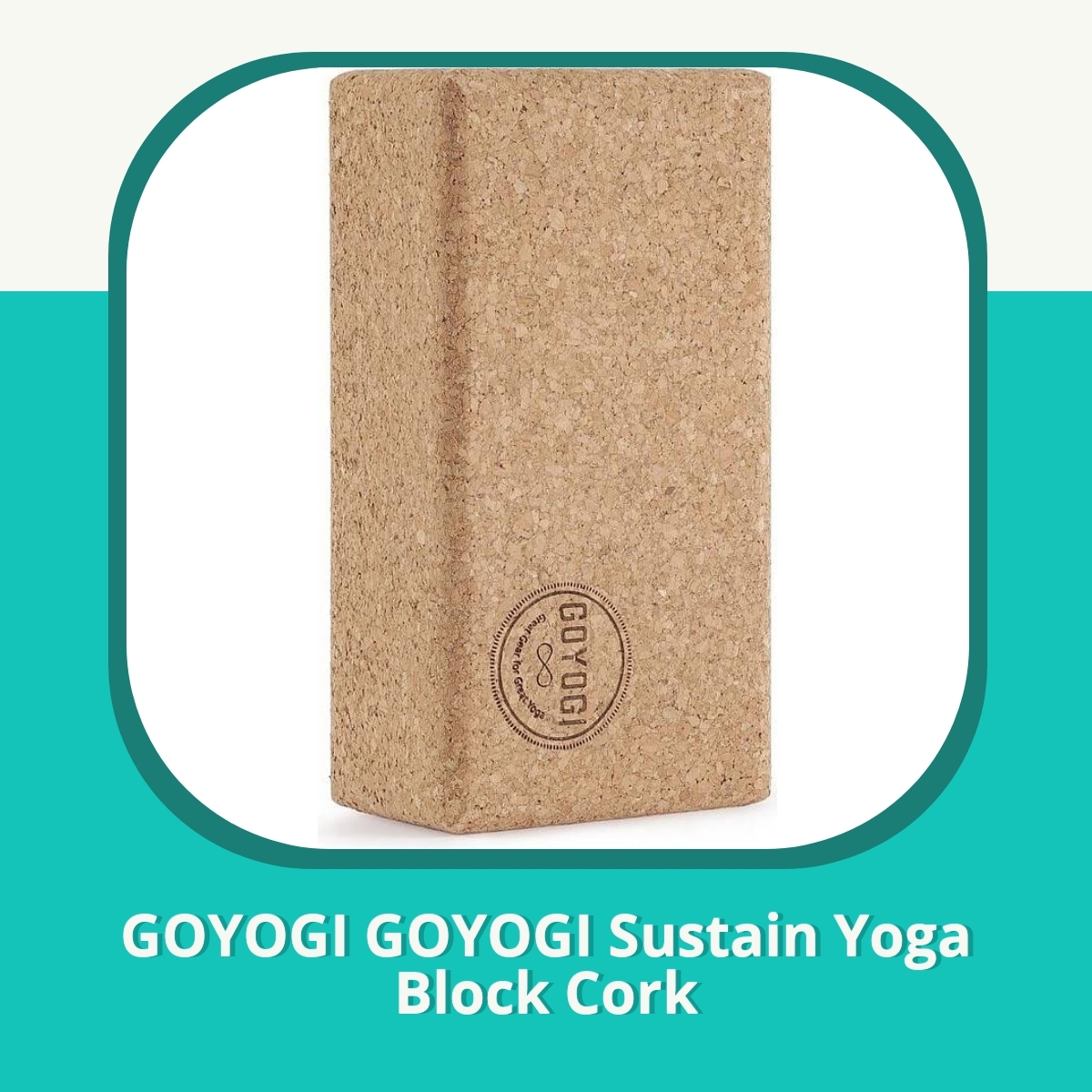 Anmeldelse af GOYOGI GOYOGI Sustain Yoga Block Cork