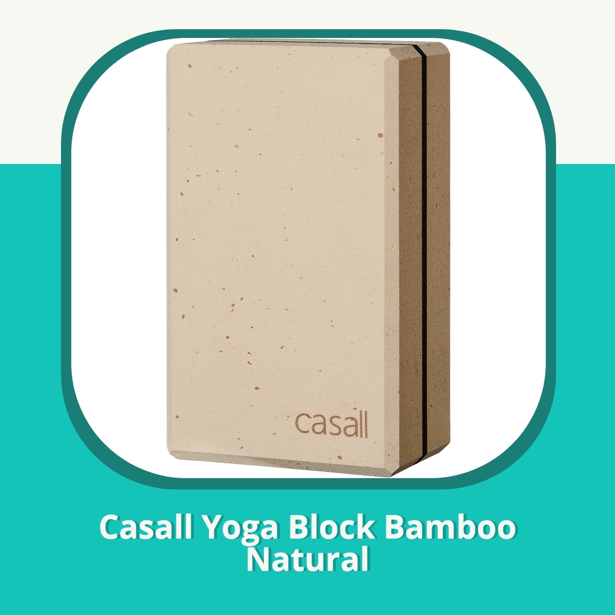 Recension af Casall Yoga Block Bamboo Natural