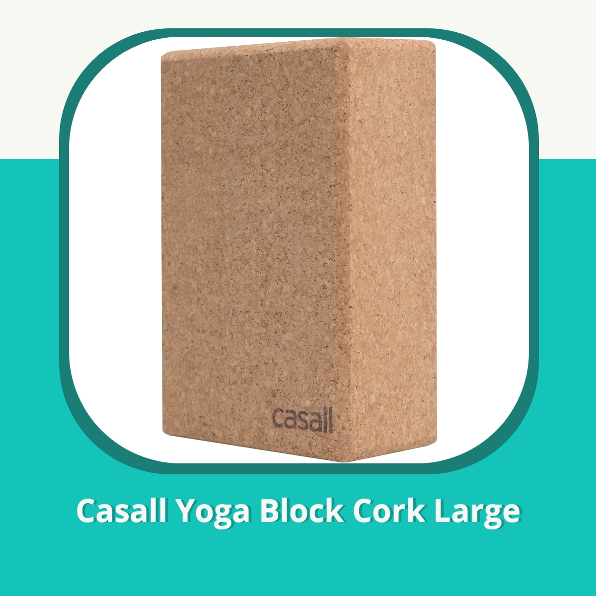 Anmeldelse af Casall Yoga Block Cork Large