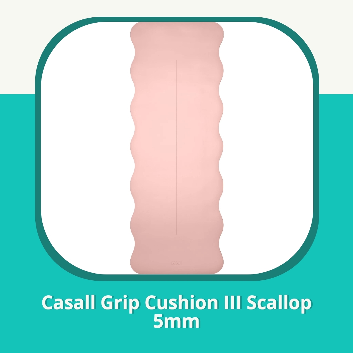 Anmeldelse af Casall Grip Cushion III Scallop 5mm
