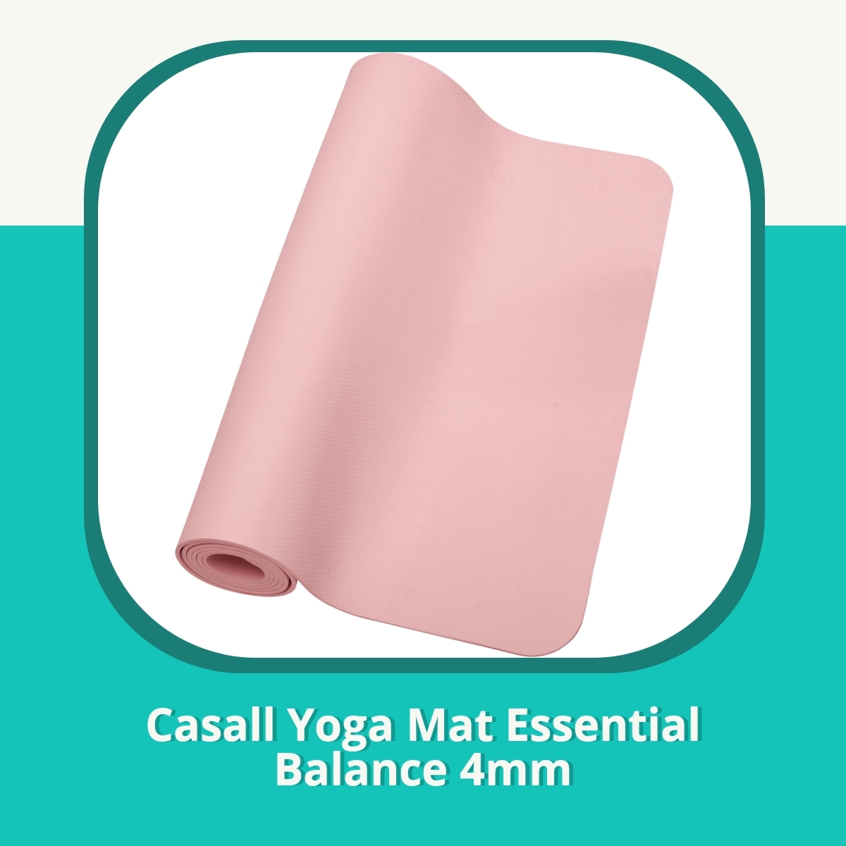 Anmeldelse Casall Yoga Mat Essential Balance 4mm