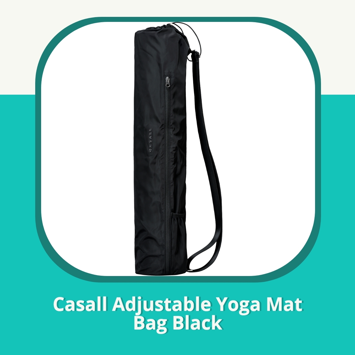 Anmeldelse af Casall Adjustable Yoga Mat Bag Black