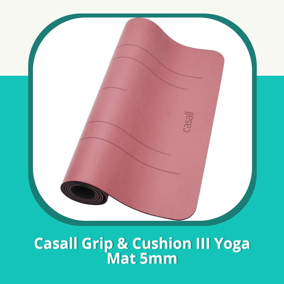 Anmeldelse af Casall Grip & Cushion III Yoga Mat 5mm